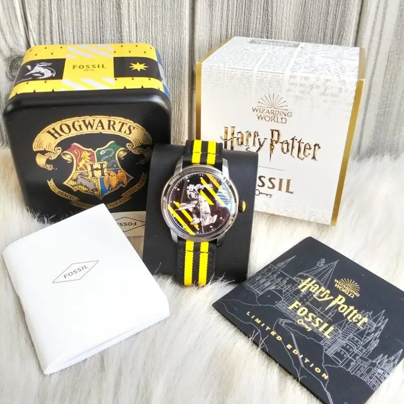 Fossil Limited Edition Harry Potter™ Hufflepuff™  Black Men's Watch- LE1159